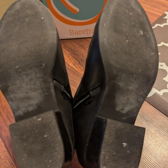 Baretraps Black Ankle Boots Size 8 - Picture 5 of 5